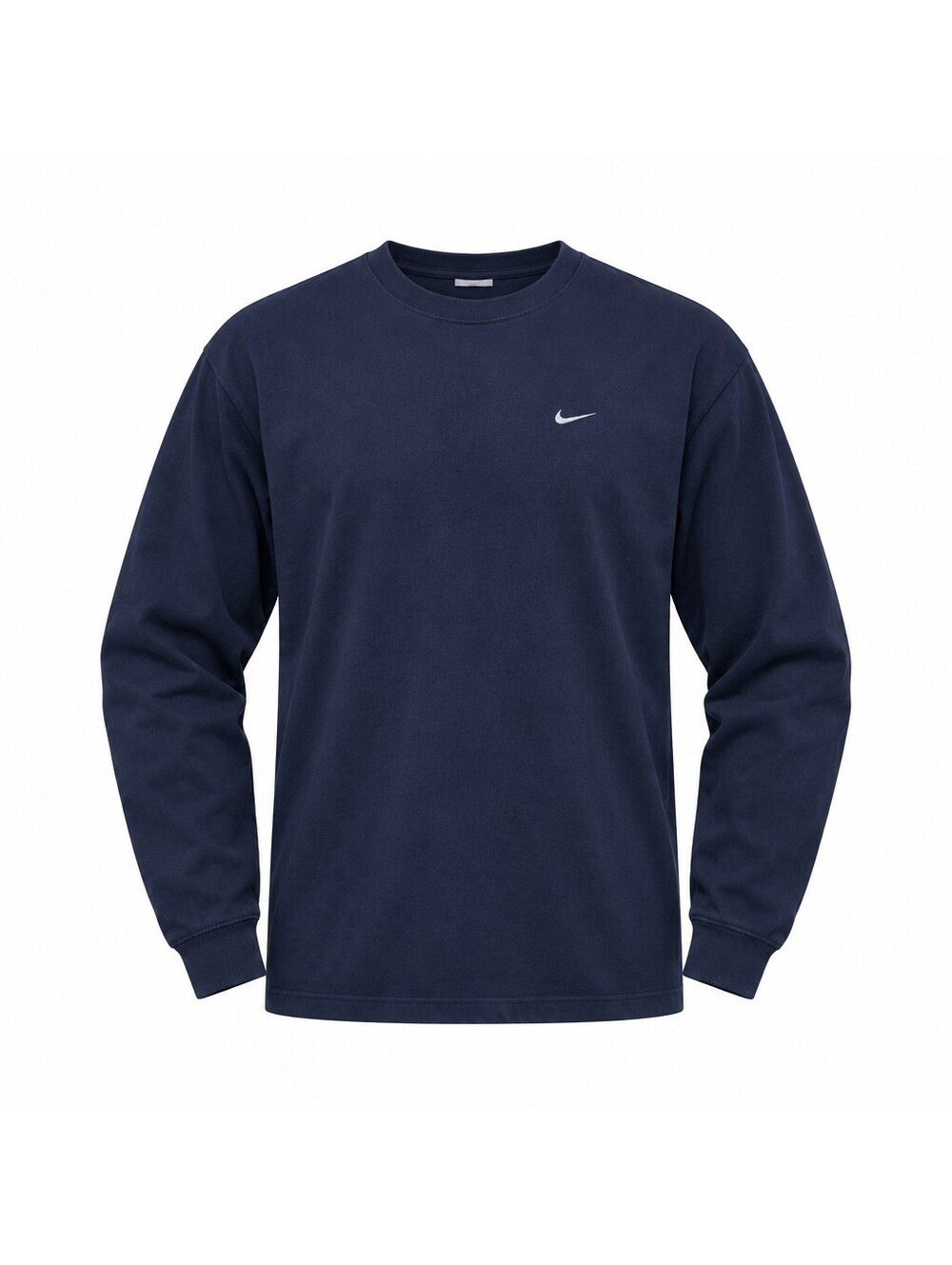 Nike Long Sleeve Navy Blue Crewneck Shirt Large